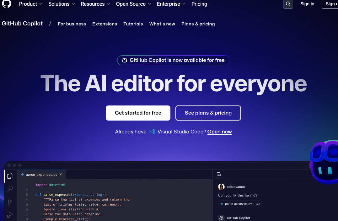 github copilot