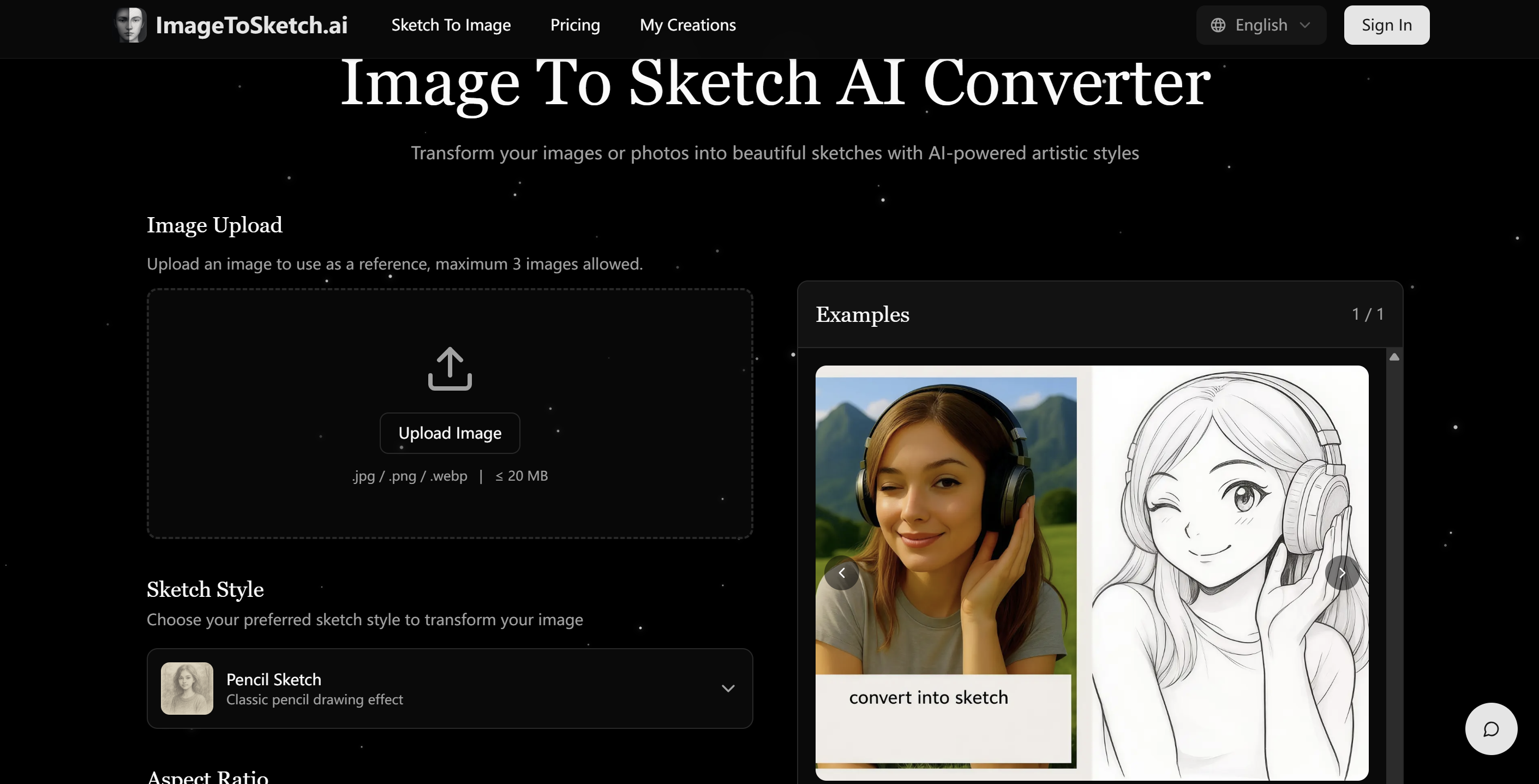 Image To Sketch AI