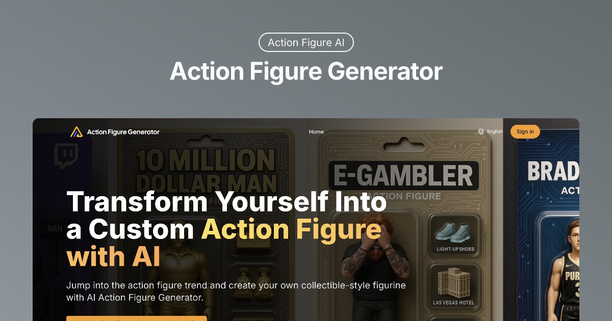 Action Figure Generator